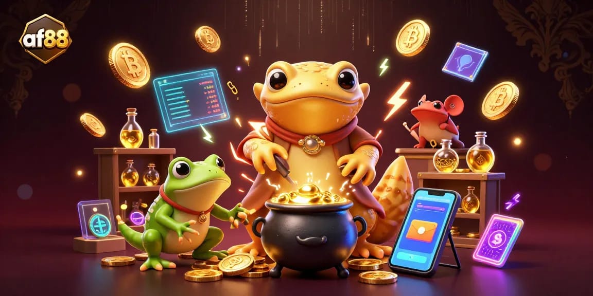 Experience the captivating world of af88 with vibrant gaming elements and engaging characters.