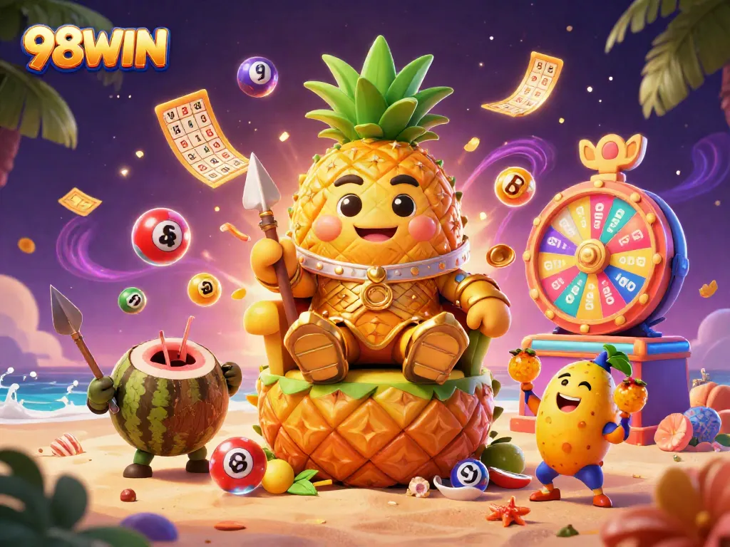 Engage with thrilling lottery action in 98WIN’s exciting 3D environment featuring dynamic gaming elements.