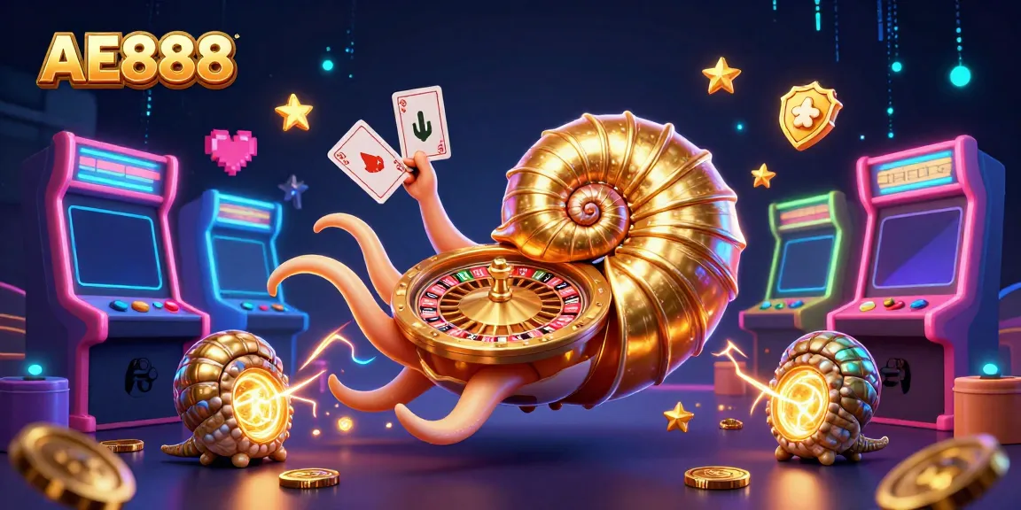 Winning big at AE888 with the giant nautilus roulette and glowing cards