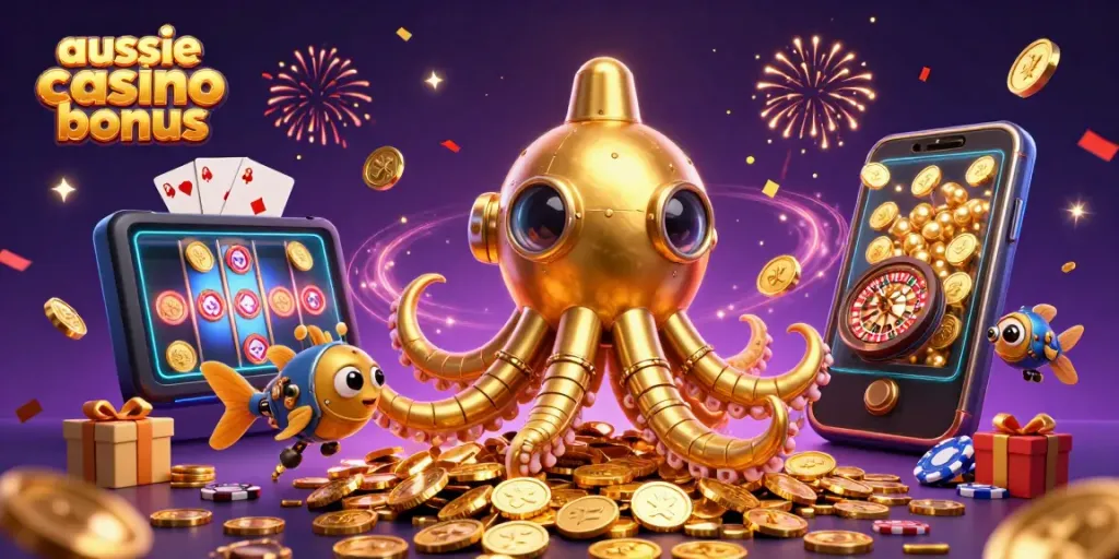 Experience thrilling action with the aussie casino bonus through slot games and bonuses!