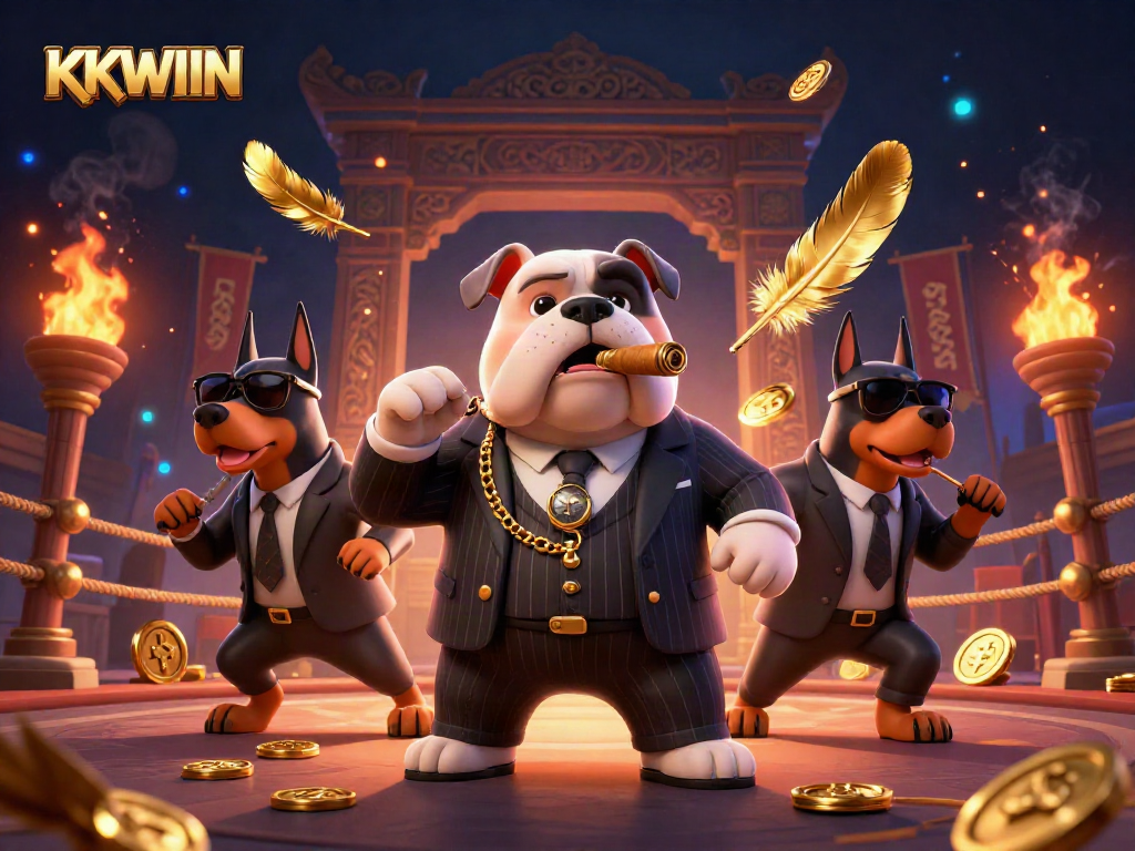 Experience thrilling VIP gameplay with KKWIN's mafia-style casino action amid rich 3D graphics.